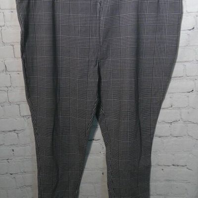 Women's Houndstooth Terra & Sky High Rise Leggings Plus size 4X (28W-30W)