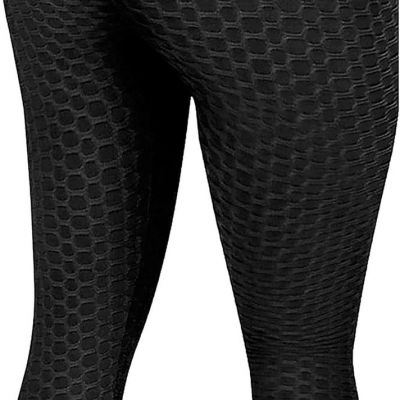 Butt Lifting Leggings for Women Tummy Control Workout Yoga Pants High Waisted Sc