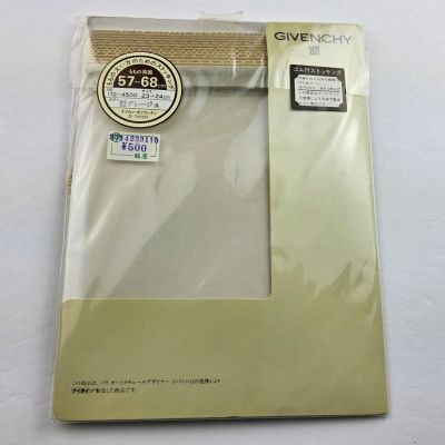 Vintage Givenchy Pantyhose Sheers Greige Japan Size 57-68cm