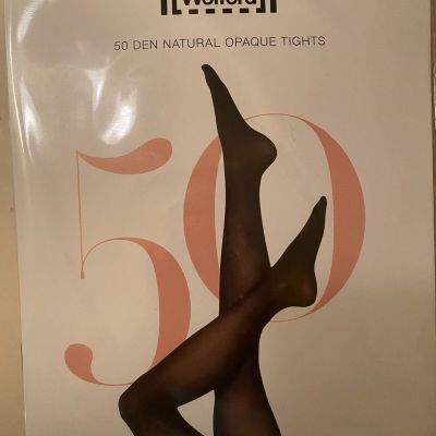 Wolford 50 DEN Natural Opaque Tights (Brand New)